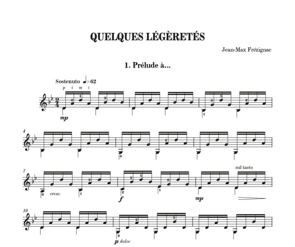 Quelques Légèretés